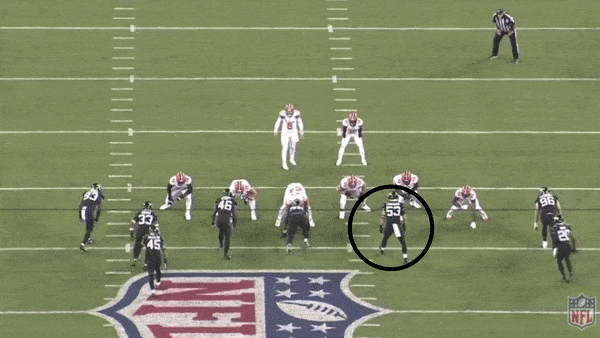 Blake Cashman blitzes and makes deflection