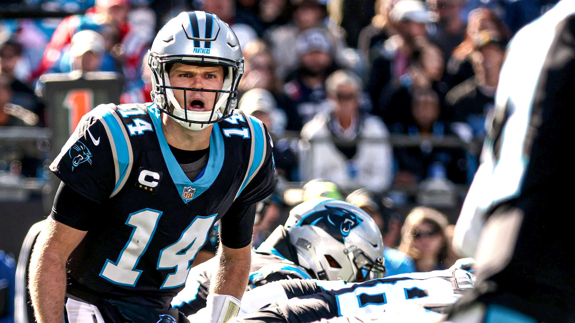 Sam Darnold, Panthers Fans, Boo, NY Jets