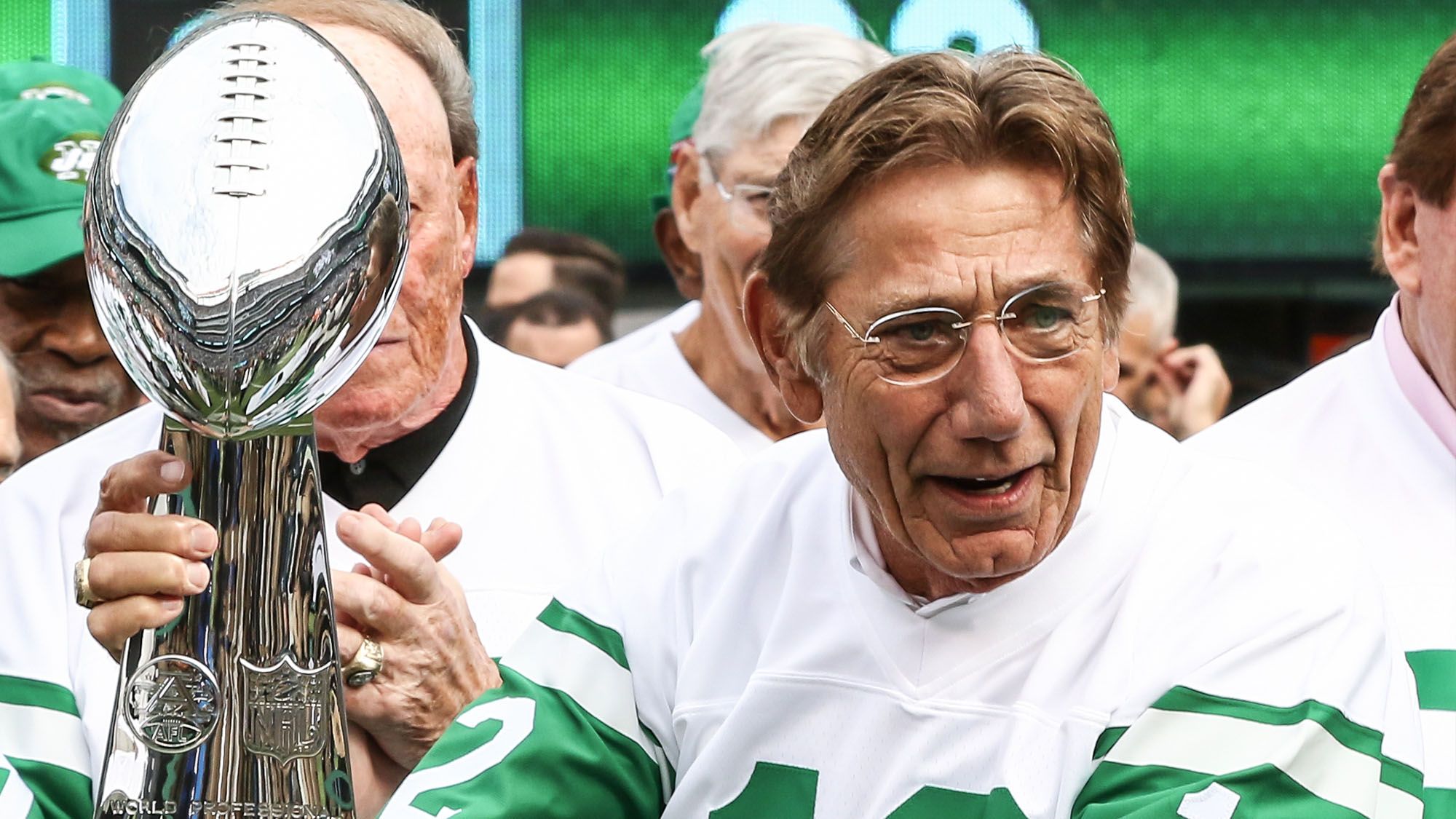 Joe Namath, NY Jets, Super Bowl III, Trophy