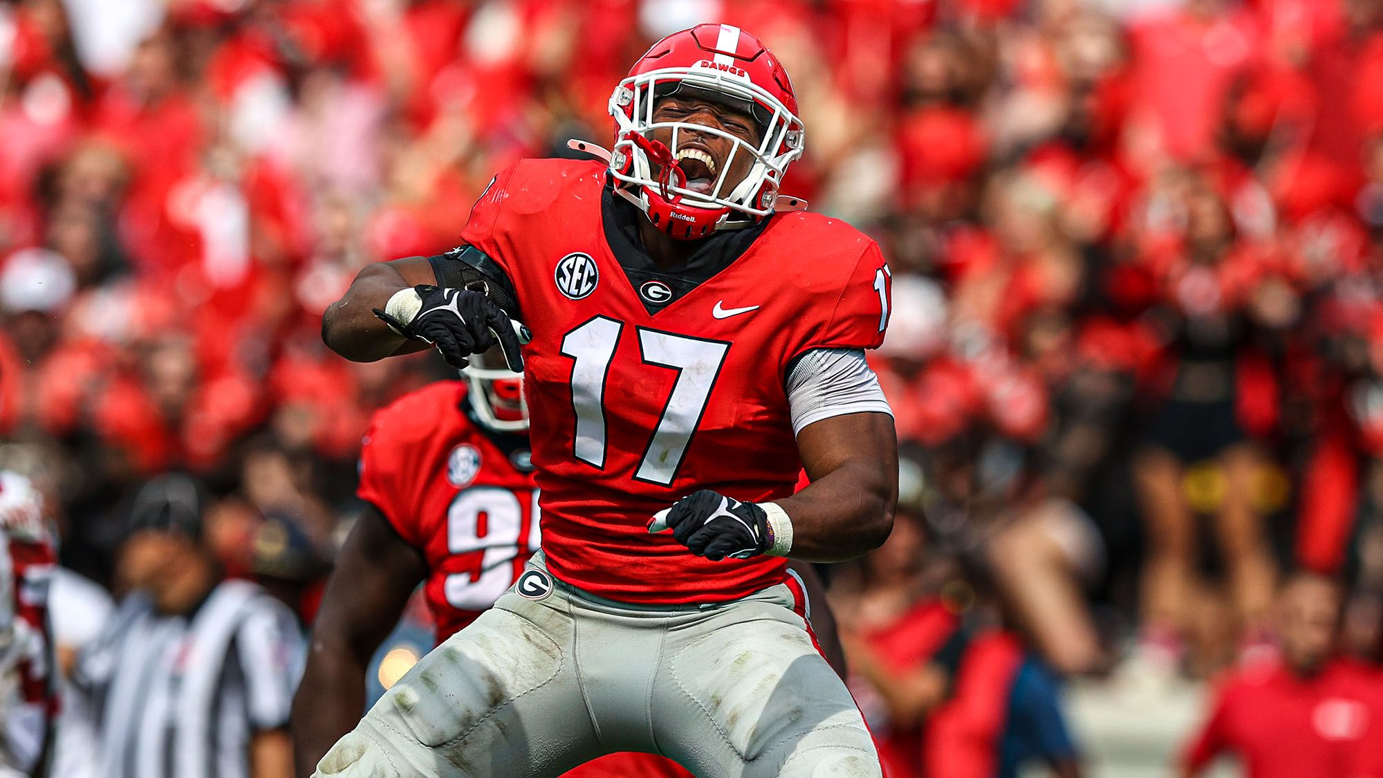 Nakobe Dean, NY Jets, NFL Mock Draft