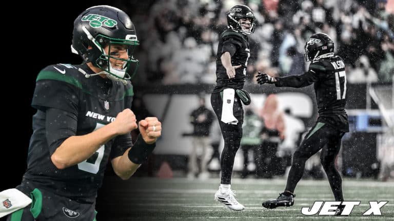 Mike White, Garrett Wilson, New York Jets