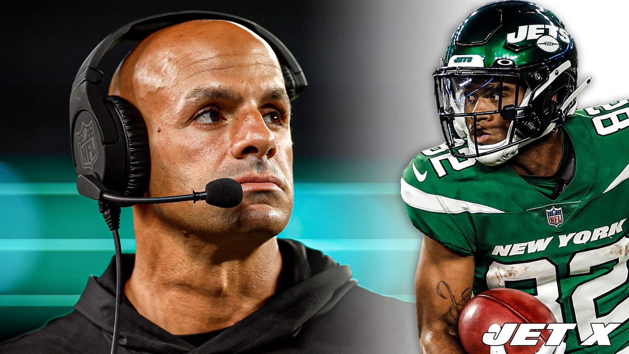 Robert Saleh, Xavier Gipson, NY Jets