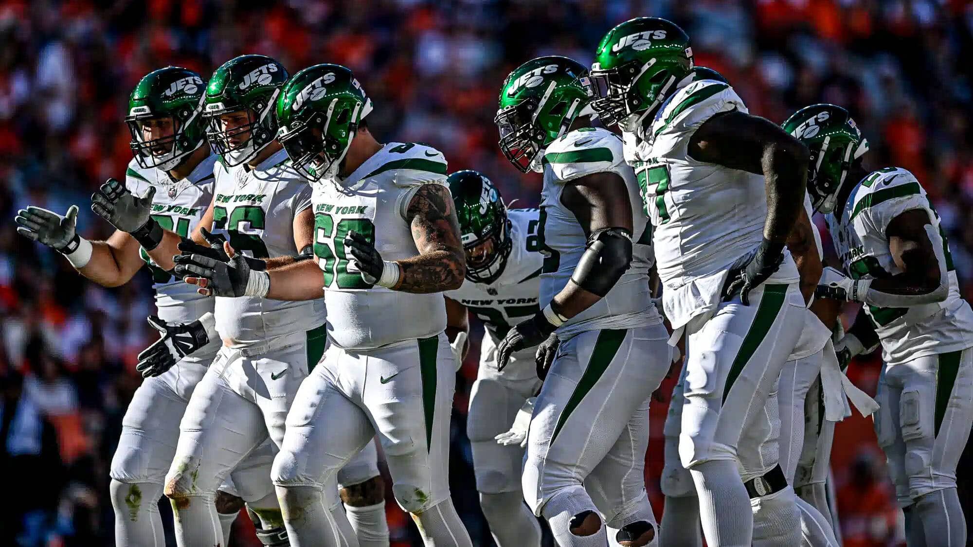 Mekhi Becton, New York Jets Offensive Line, Getty Images