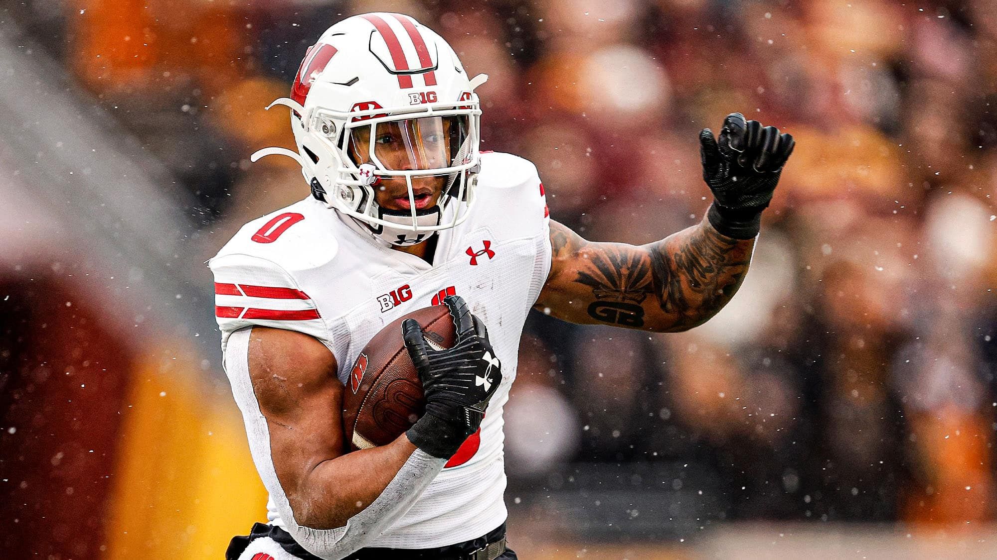 Braelon Allen, NY Jets, NFL, Wisconsin, Record
