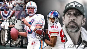 Vinny Testaverde, Dan Marino, Victor Cruz, Aaron Rodgers