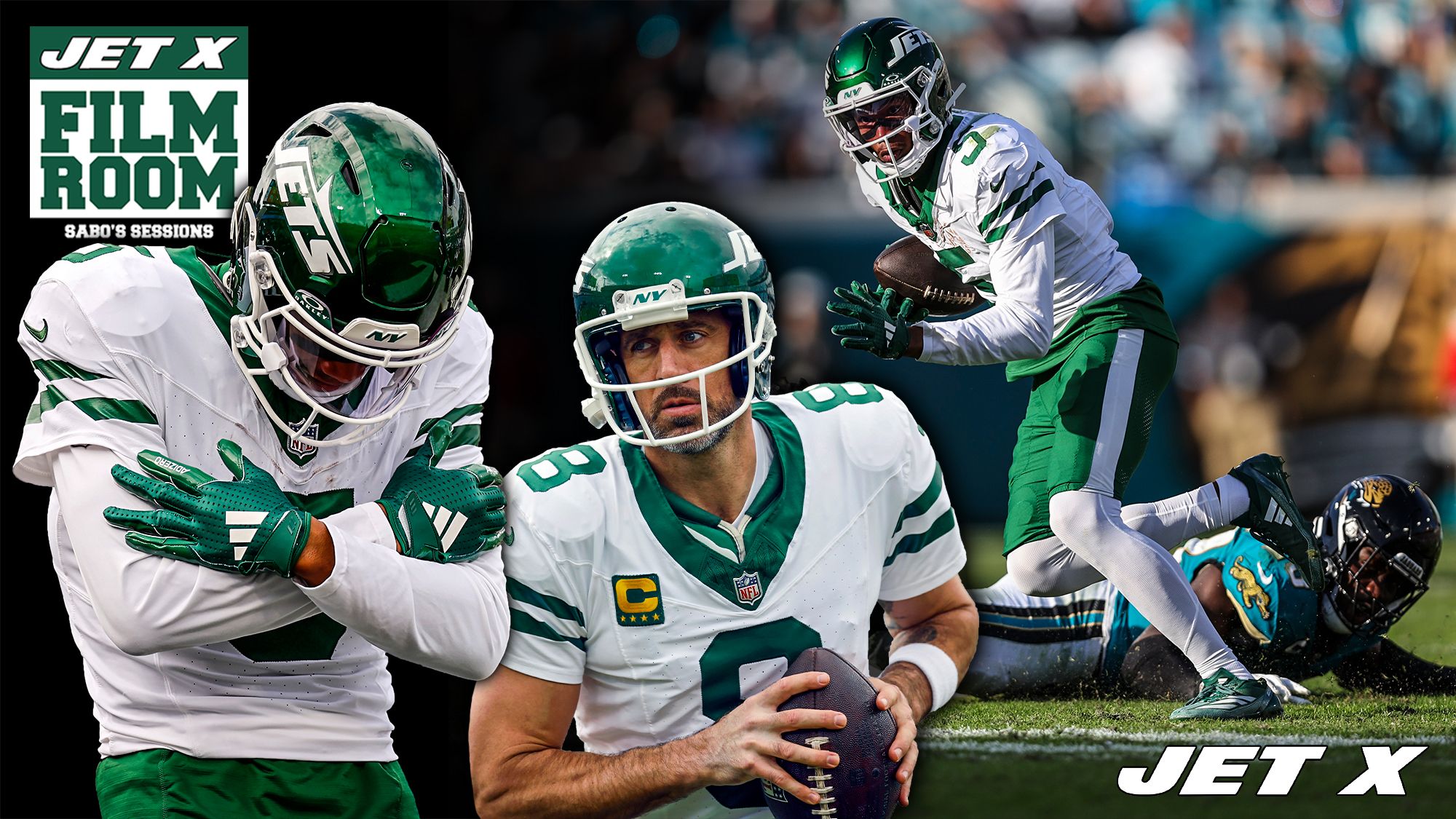 Garrett Wilson, Aaron Rodgers, New York Jets, Jacksonville Jaguars, Sabo's Sessions