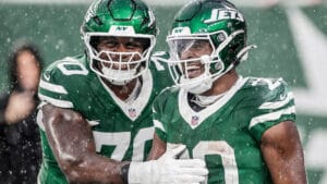 Armand Membou, Breece Hall, New York Jets
