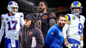 Ben Johnson, Sean McVay, Josh Allen, Caleb Williams, Matthew Stafford