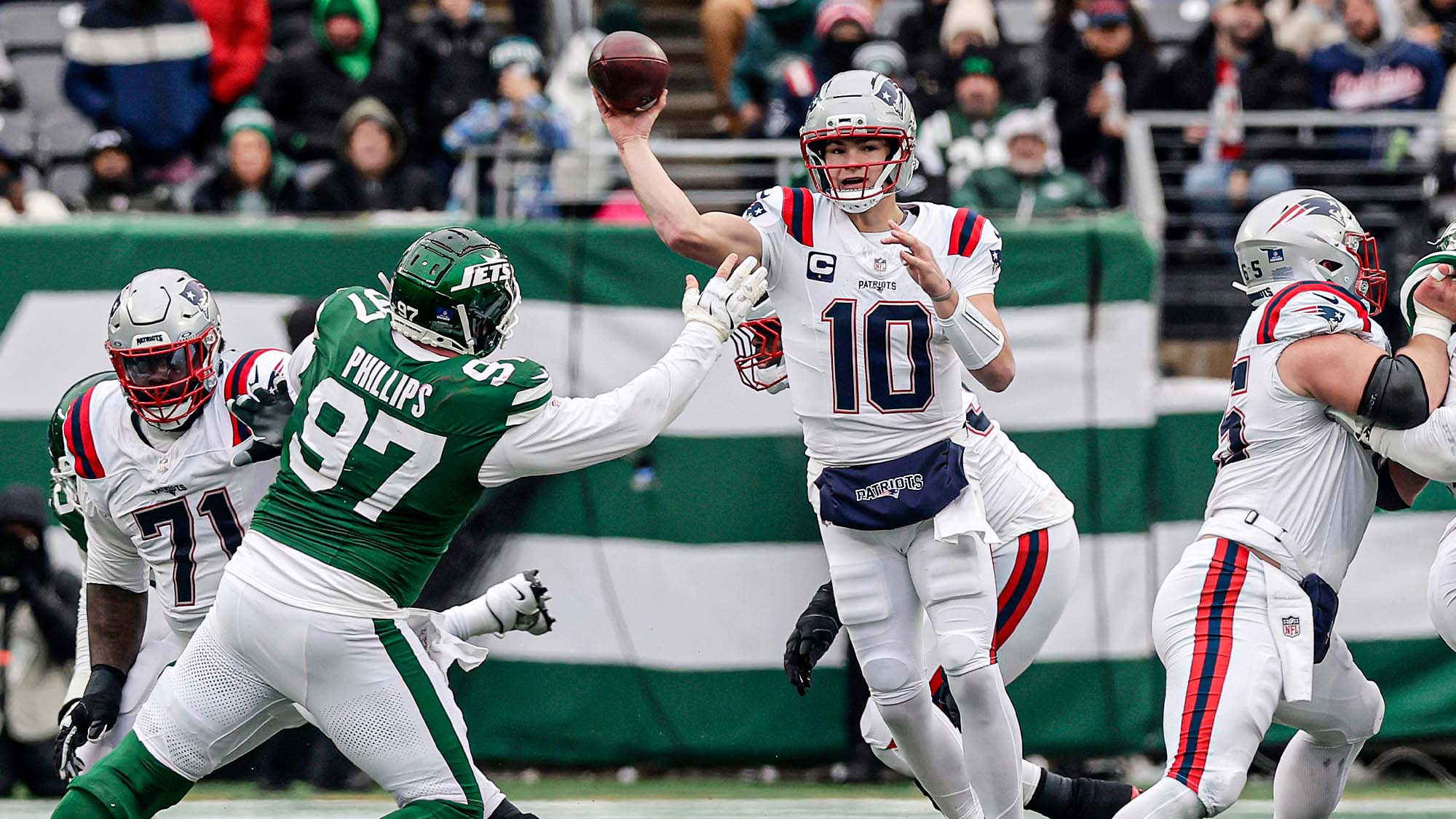 New York Jets, Drake Maye, New England Patriots