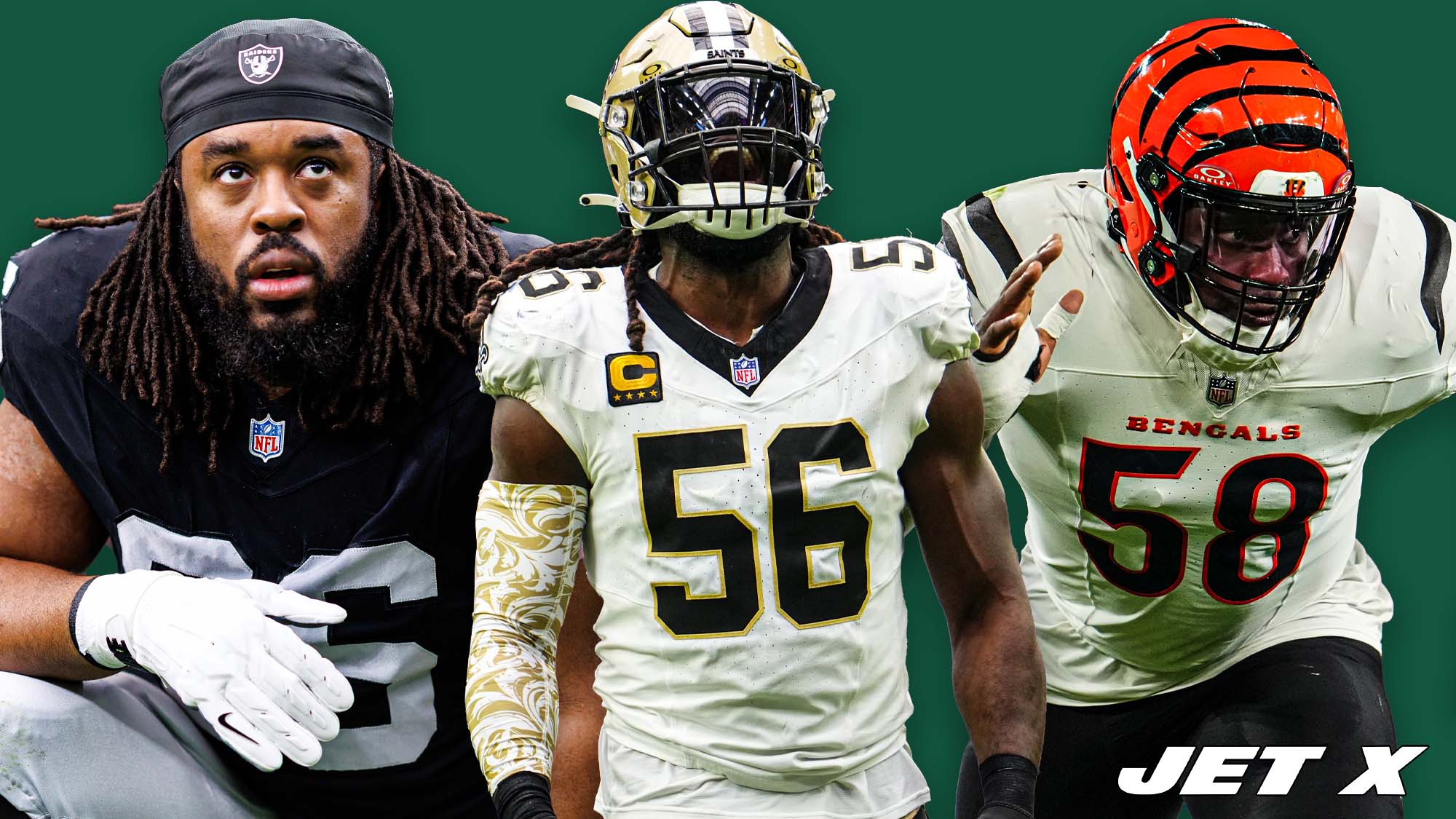 New York Jets, Dylan Parham, Demario Davis, Joseph Ossai
