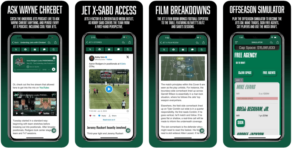 Jet X Mobile App Jet X Mobile App