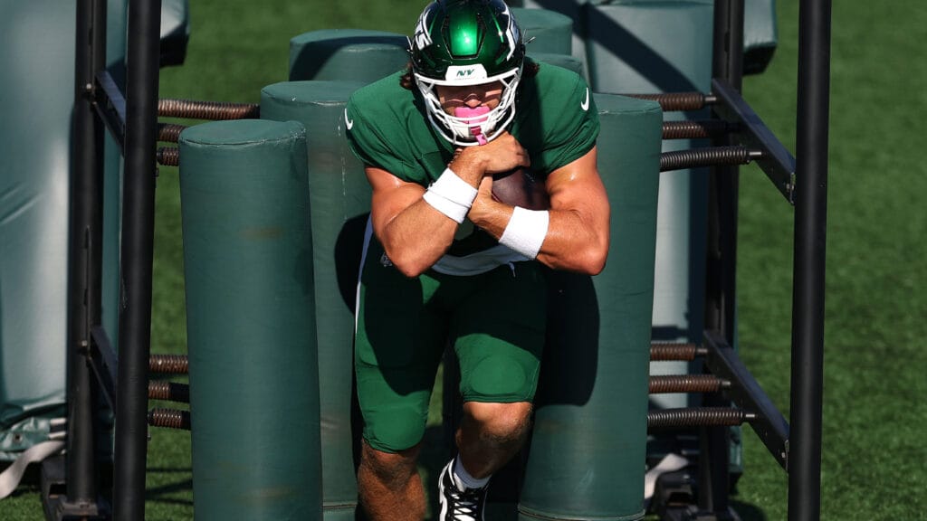 Jeremy Ruckert, New York Jets Camp