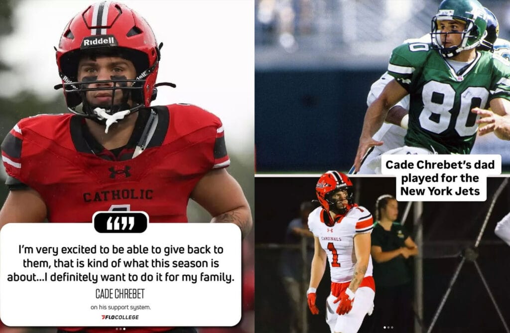 Wayne Chrebet, Cade Chrebet