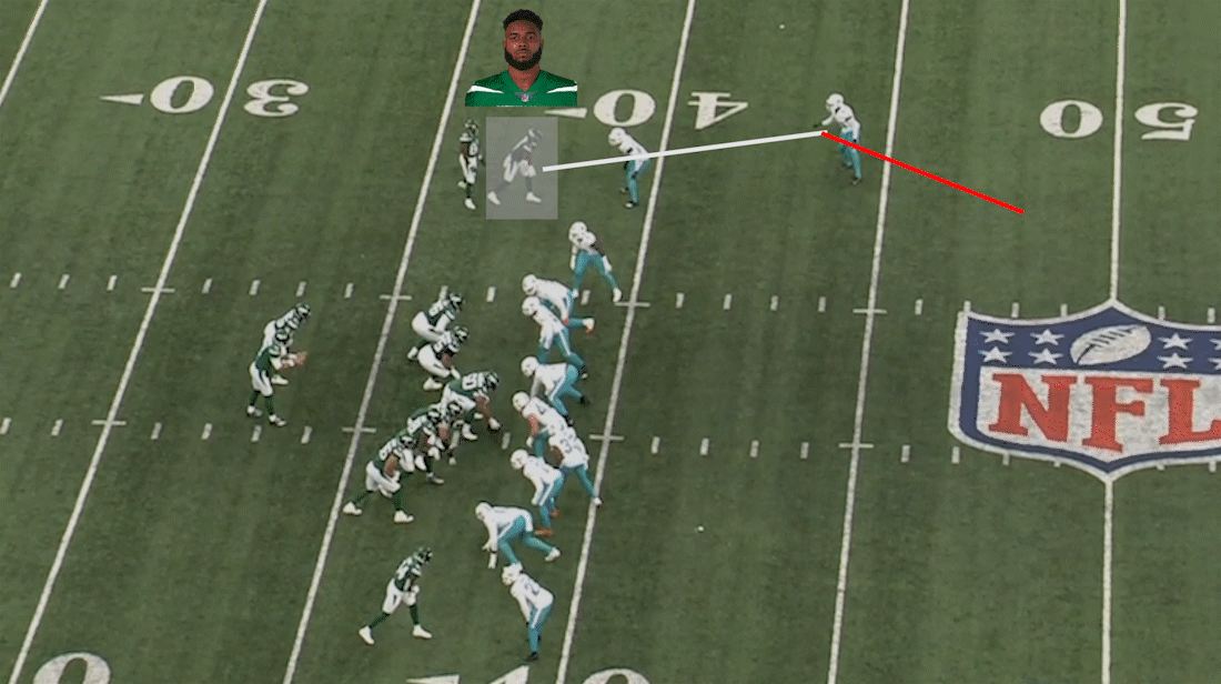 Elijah Moore, NYJ-MIA, 2021, Week 11