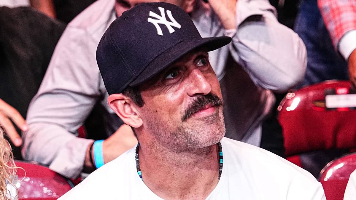 Aaron Rodgers, NY Yankees, Hat, Jets, Egypt