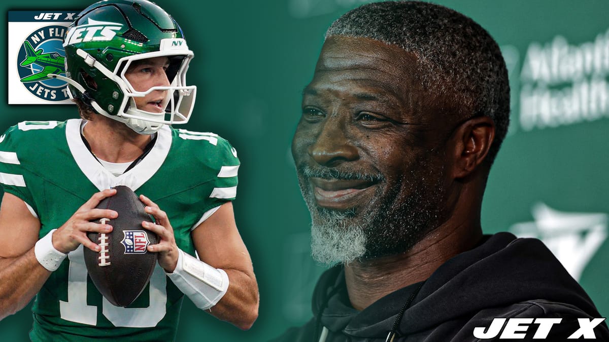 Aaron Glenn, Cade Klubnik, New York Jets, Jet X Graphic