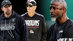 Aaron Glenn, Klint Kubiak, Todd Monken, New York Jets
