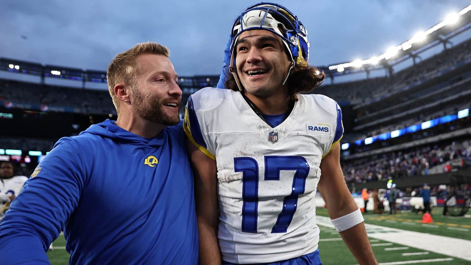 Sean McVay, Puka Nacua, Los Angeles Rams