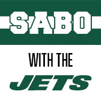 Sabo with the Jets Sabo with the Jets