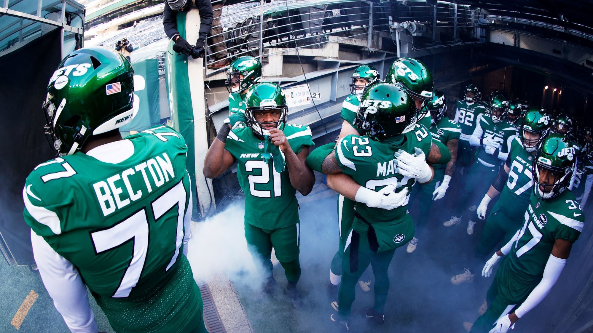 Mekhi Becton, New York Jets