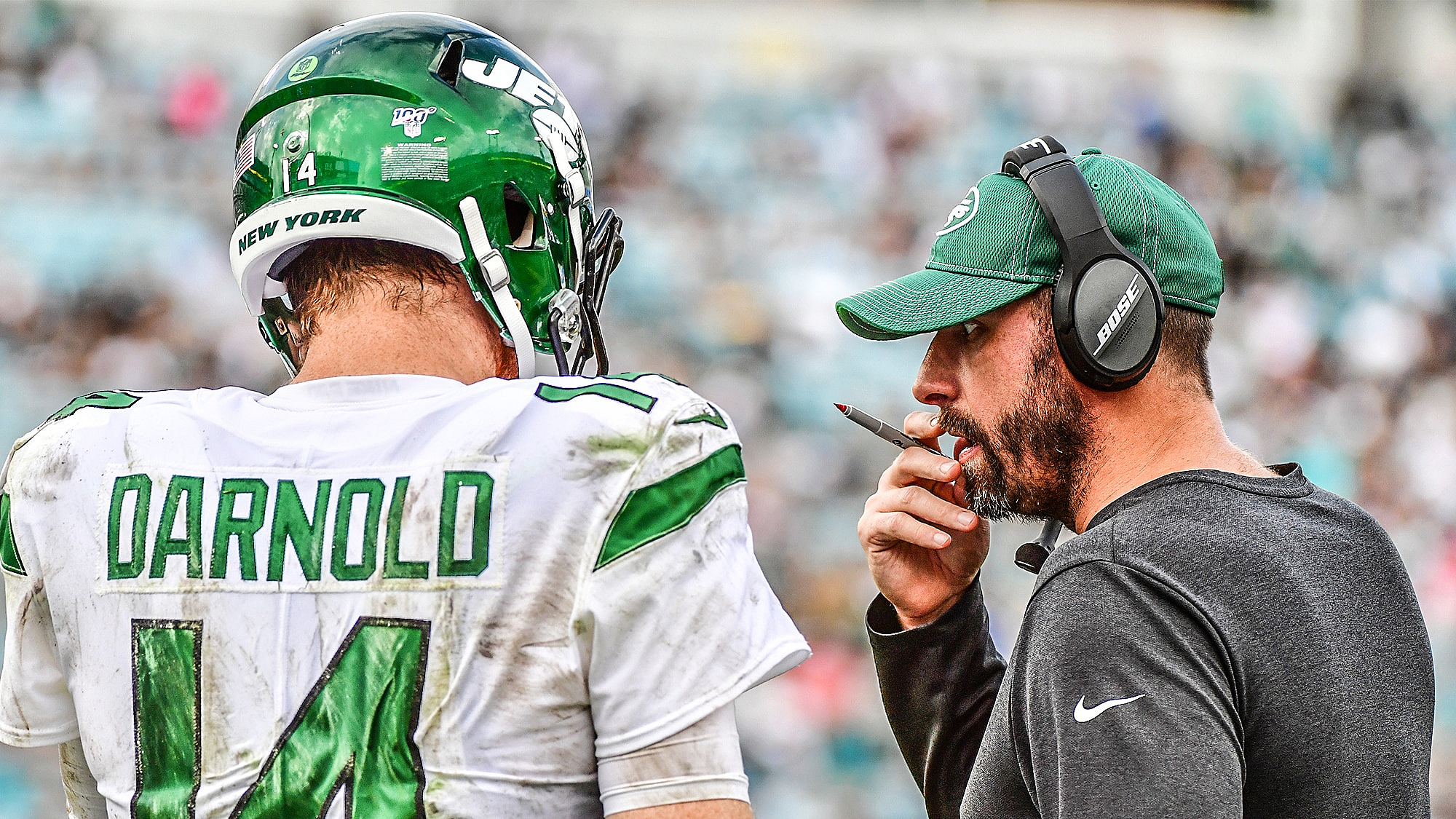 Sam Darnold, Adam Gase