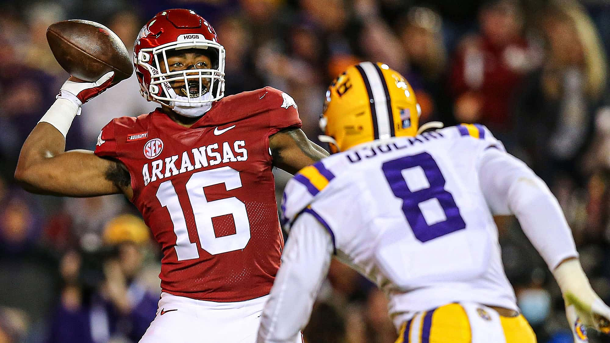 Treylon Burks, Arkansas, Draft, New York Jets, WR