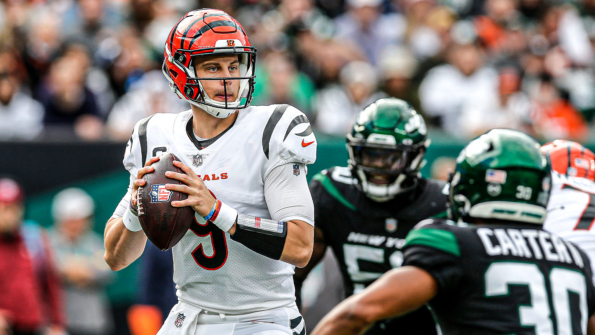 Joe Burrow, NY Jets, Playoff, Bengals