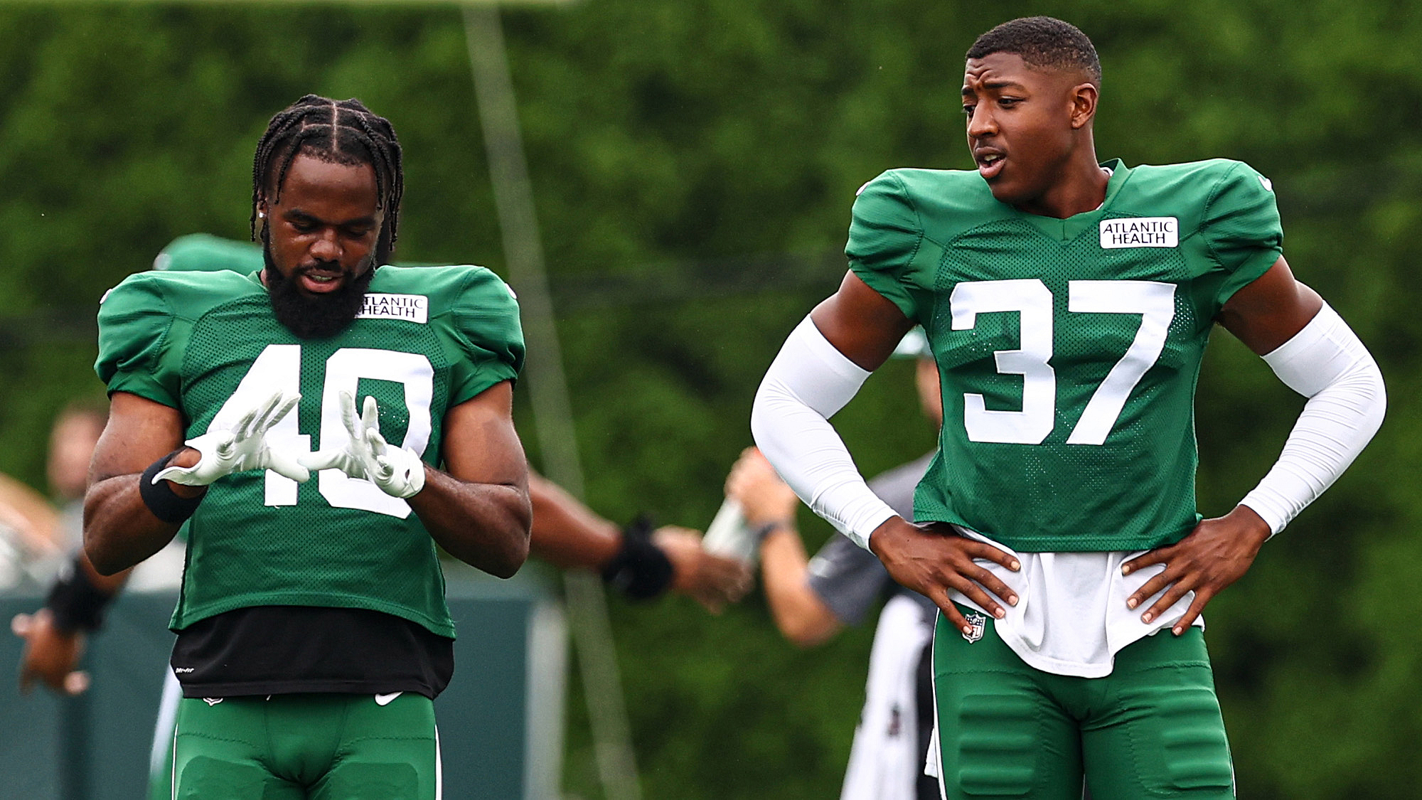 Bryce Hall, Javelin Guidry, NY Jets