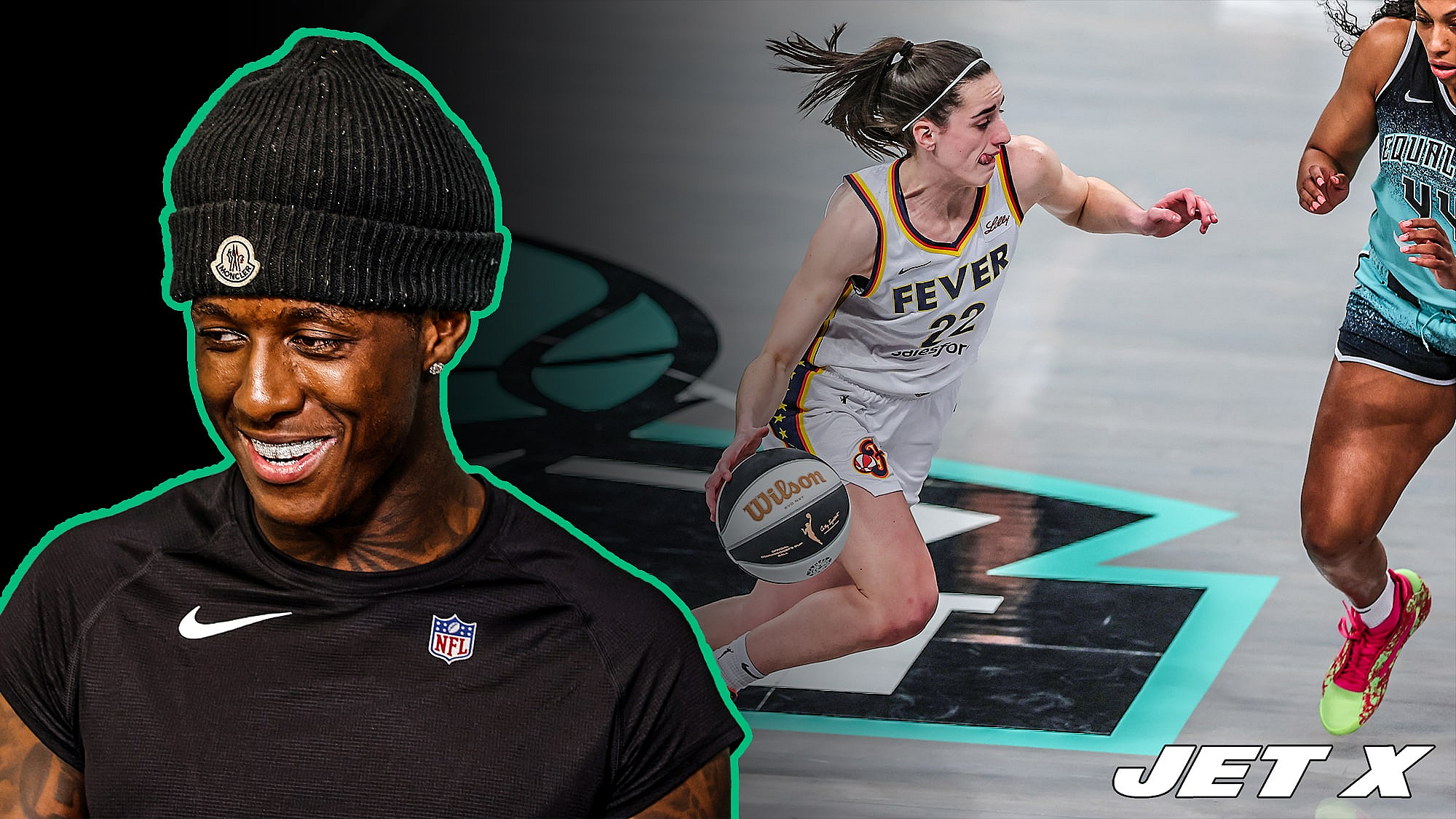 Sauce Gardner, Caitlin Clark, New York Jets, Liberty