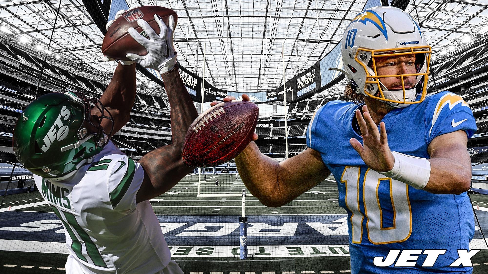 Denzel Mims, Justin Herbert