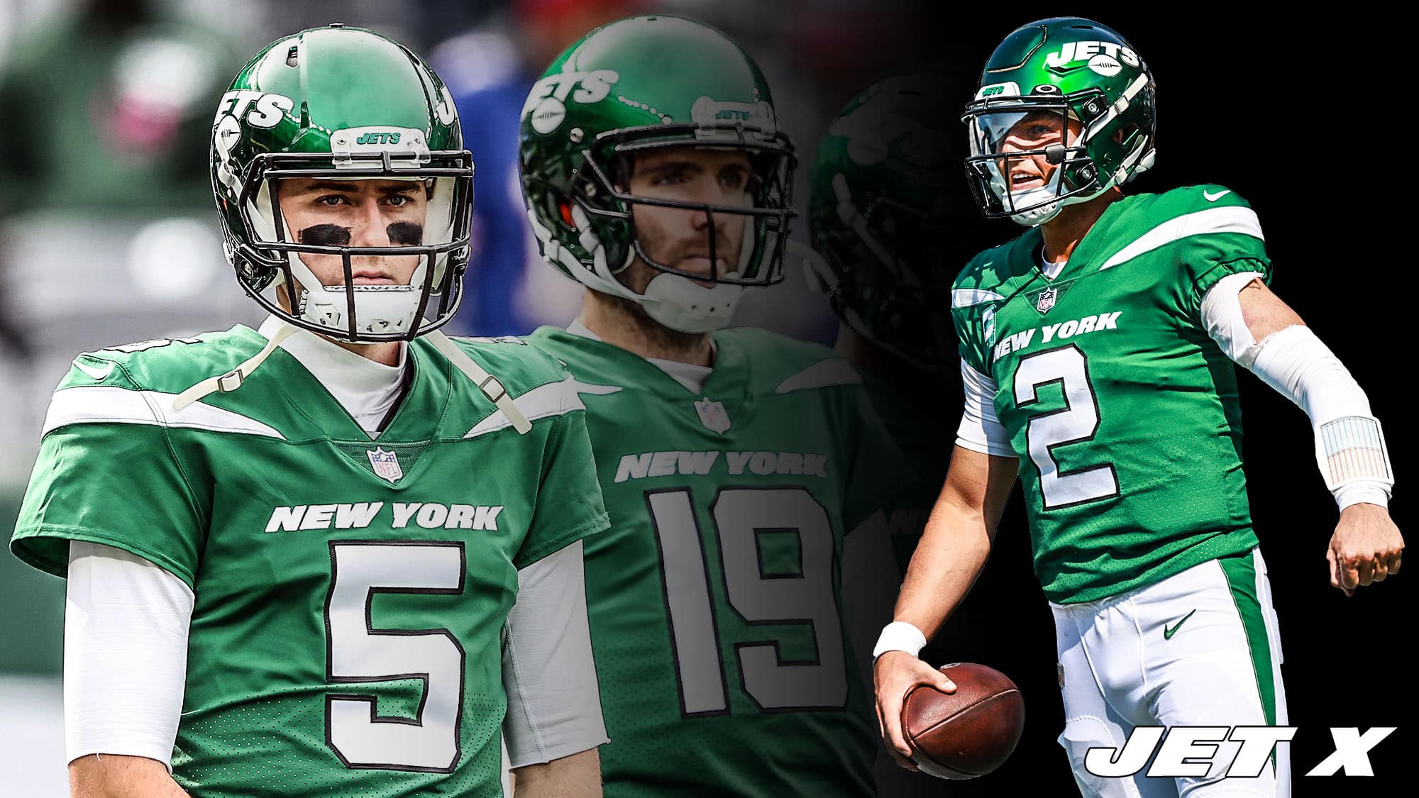 Mike White, Joe Flacco, Zach Wilson