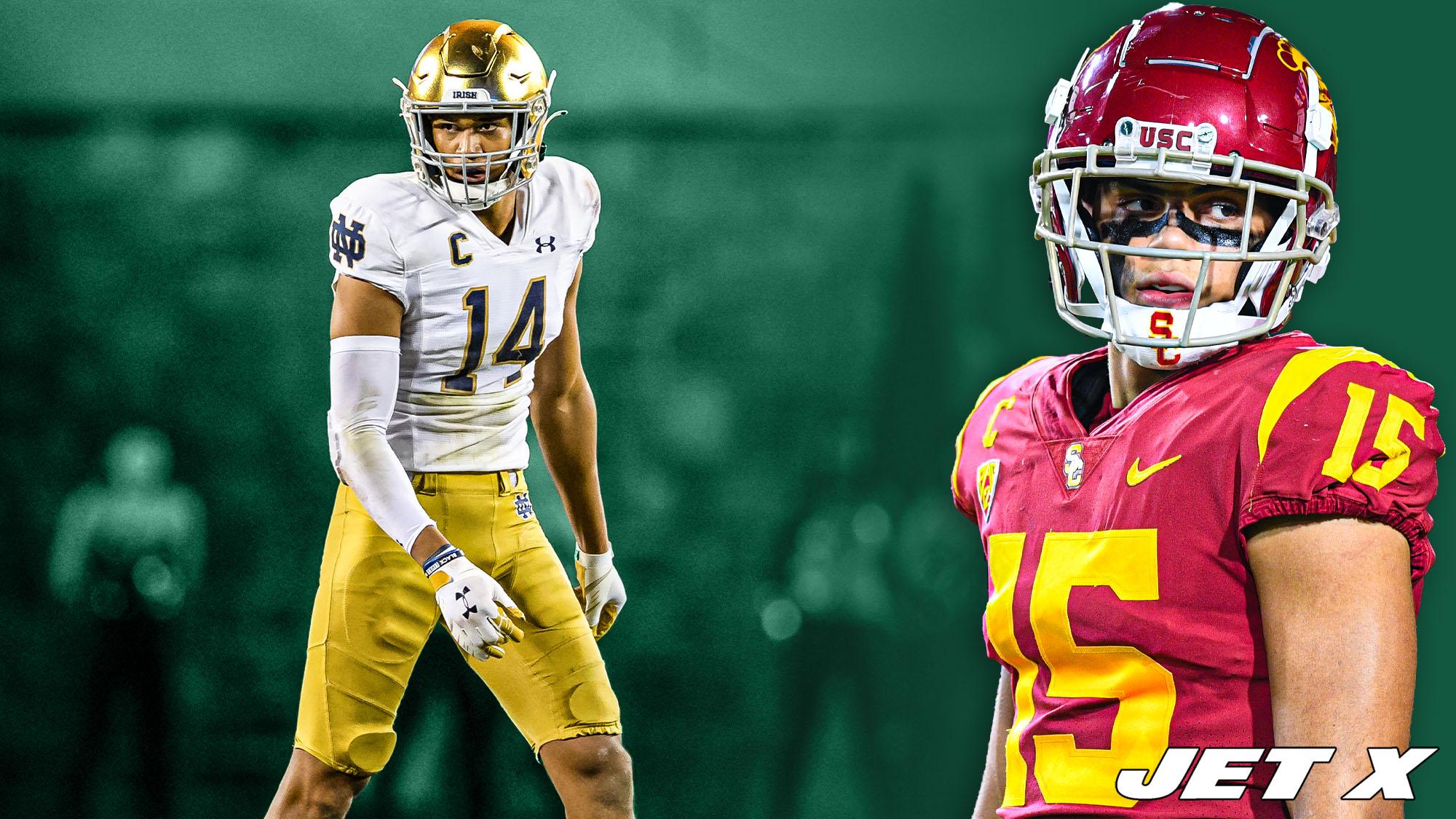 Drake London, Kyle Hamilton, NFL Draft, NY Jets