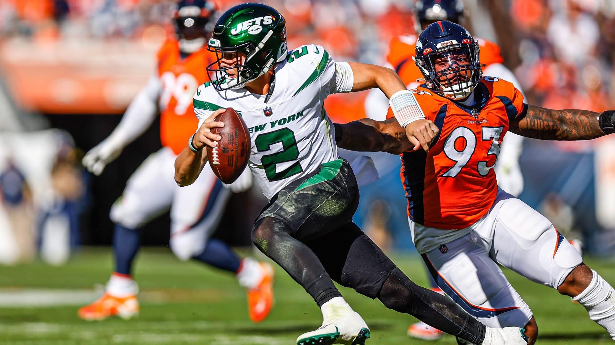 Zach Wilson, NY Jets, Grade, Stats, Film, Breakdown, Review, Broncos