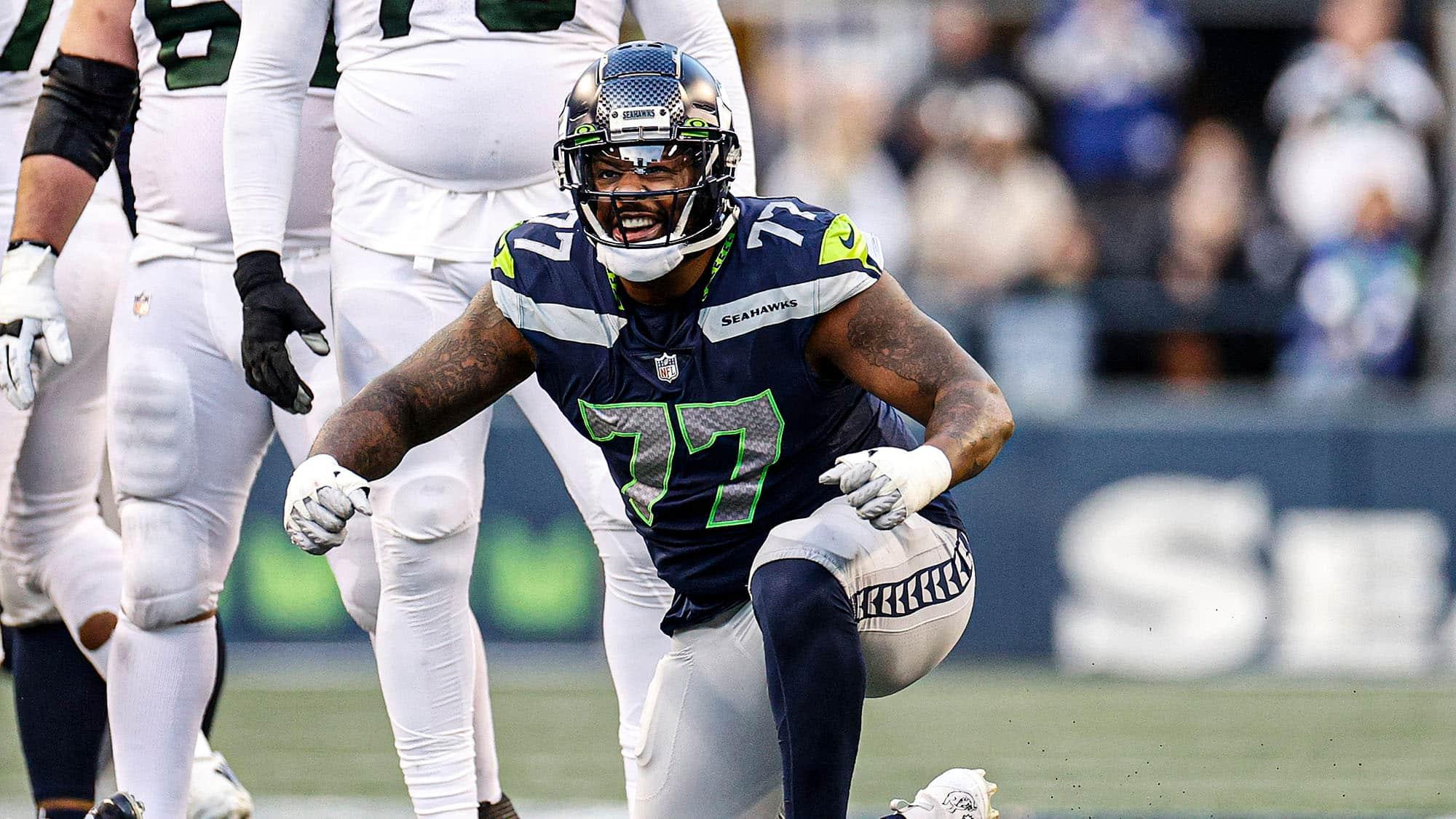 Quinton Jefferson, Seahawks, NY Jets
