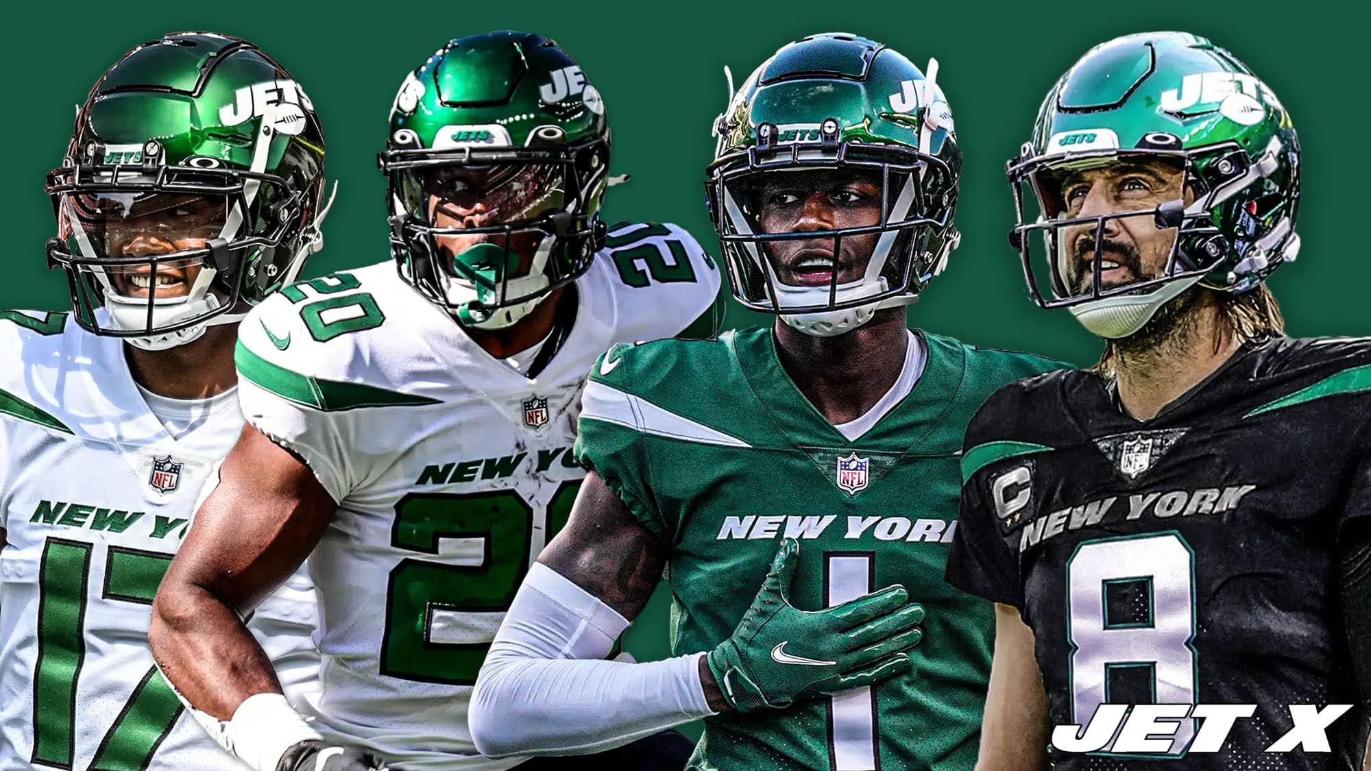 NY Jets, Rodgers, Sauce, Breece, Wilson