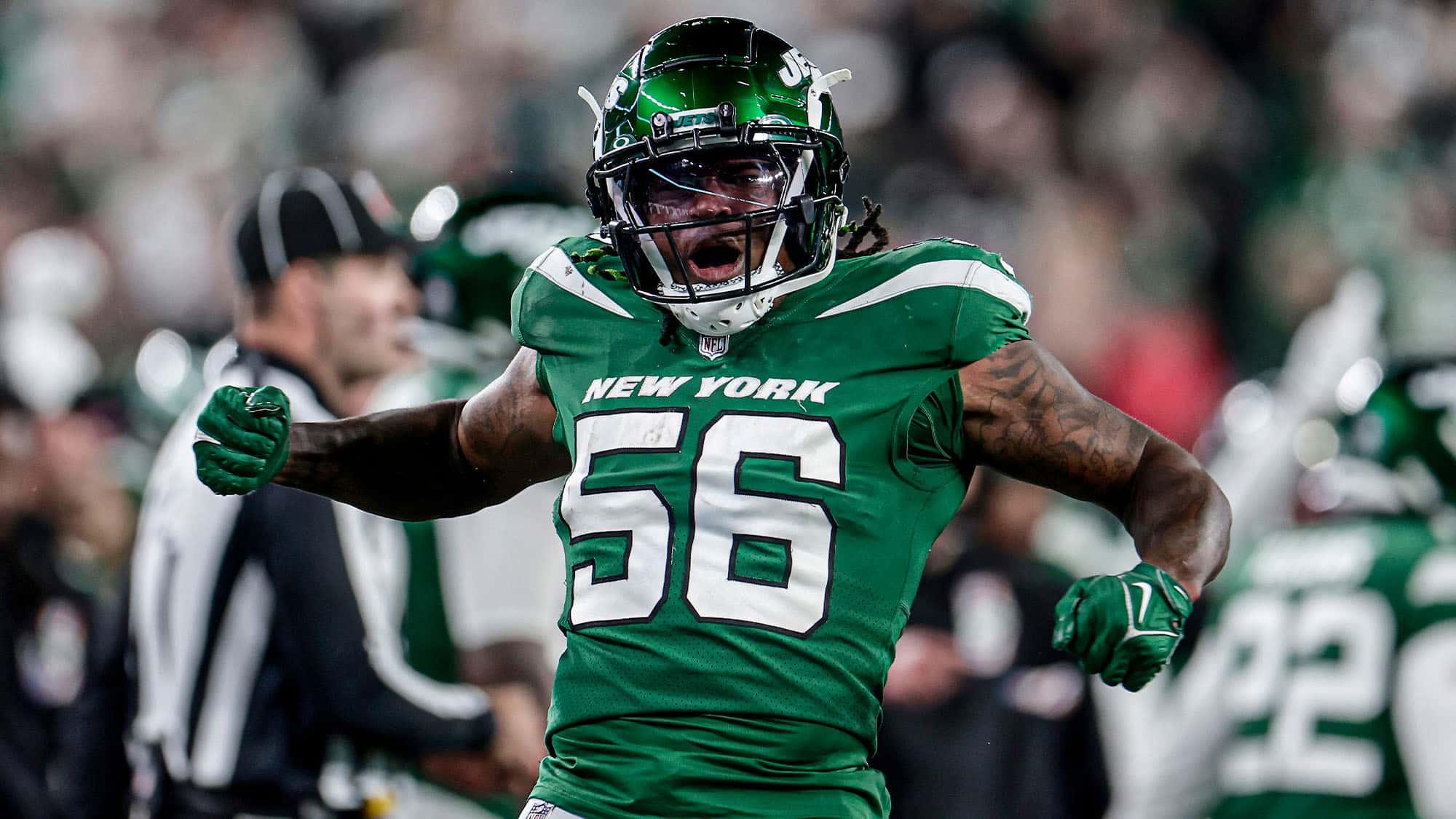 Quincy Williams, NY Jets, LB, Award