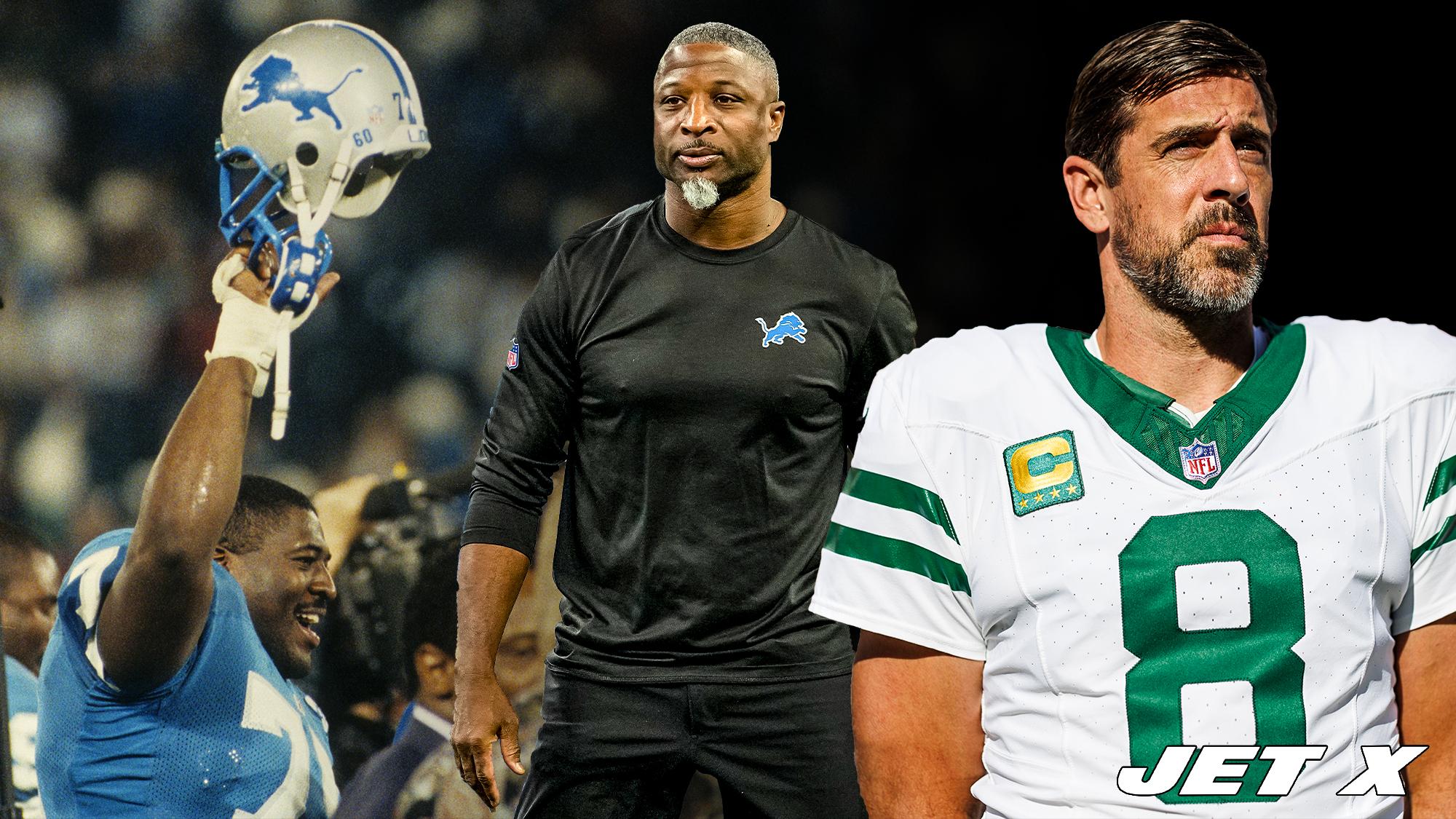 Aaron Rodgers, Aaron Glenn, Lomas Brown, New York Jets