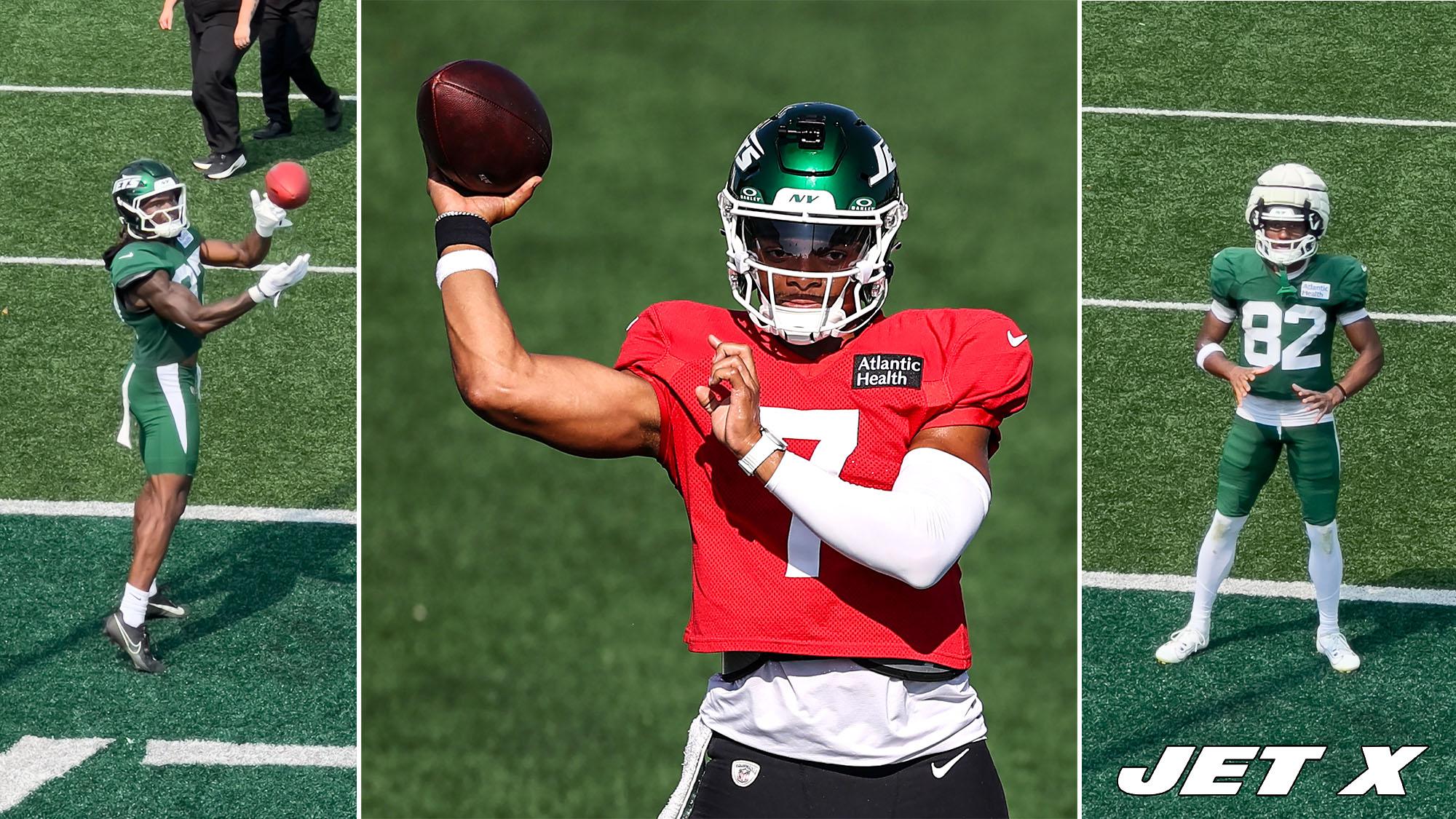 Justin Fields, Stone Smartt, Arian Smith, New York Jets