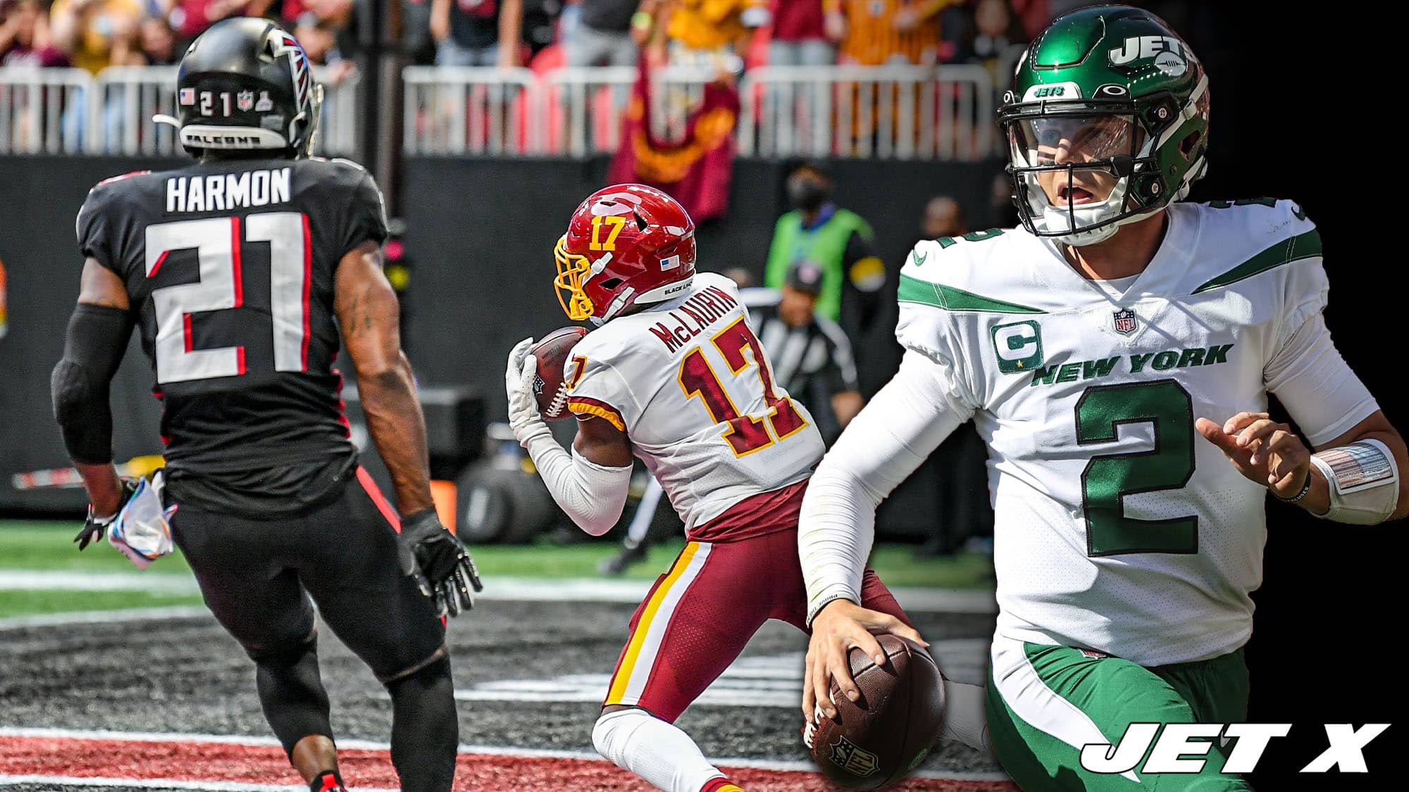 Zach Wilson, Falcons, Highlights, Stats, NY Jets