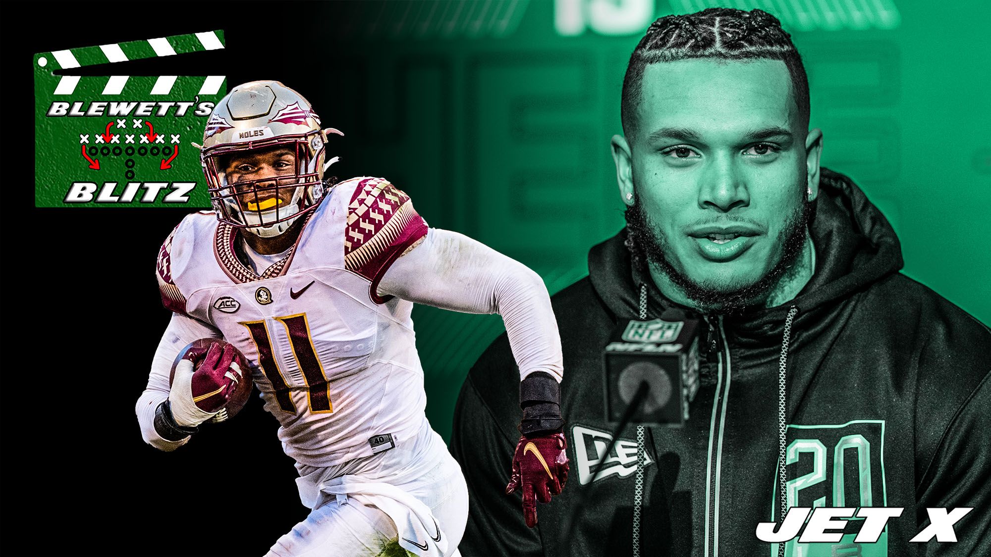 Jermaine Johnson, New York Jets, 2022 NFL draft, Blewett's Blitz