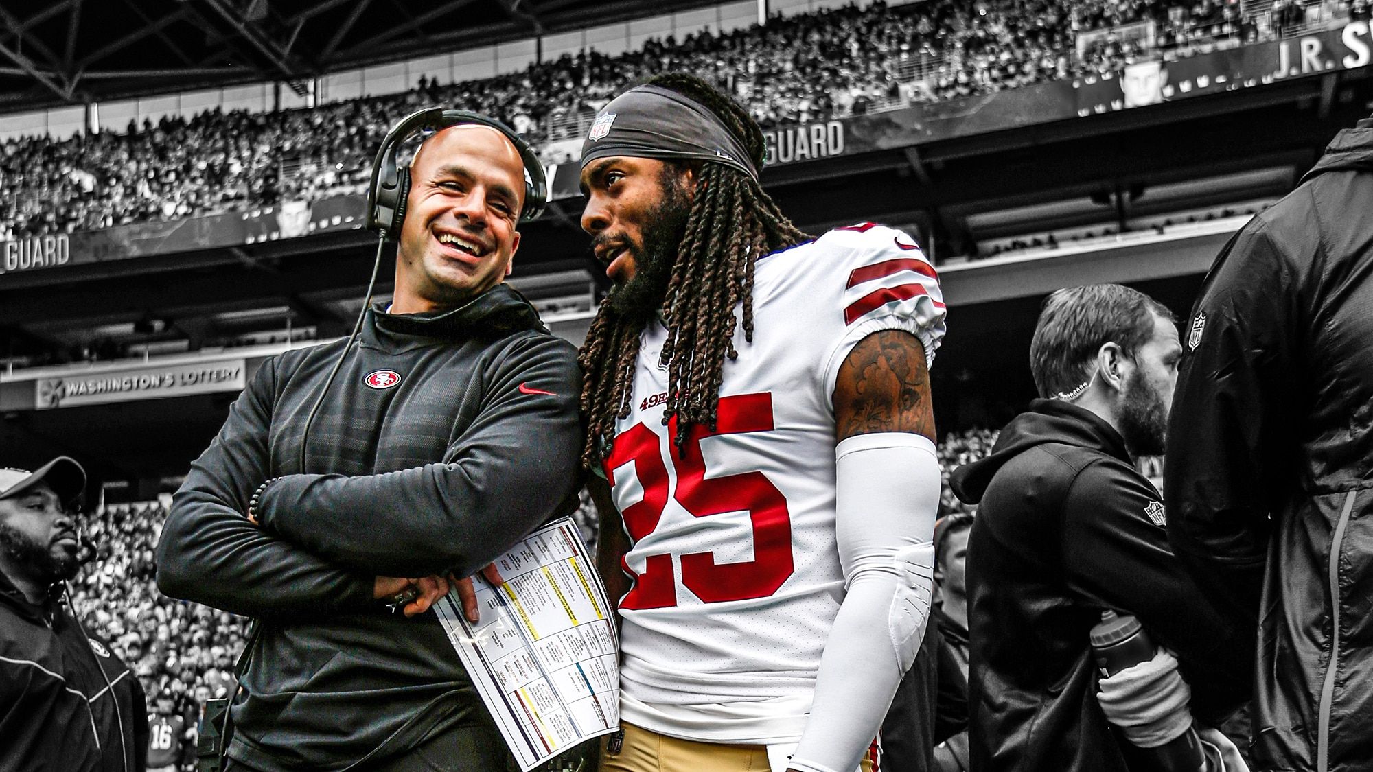 Richard Sherman, Robert Saleh