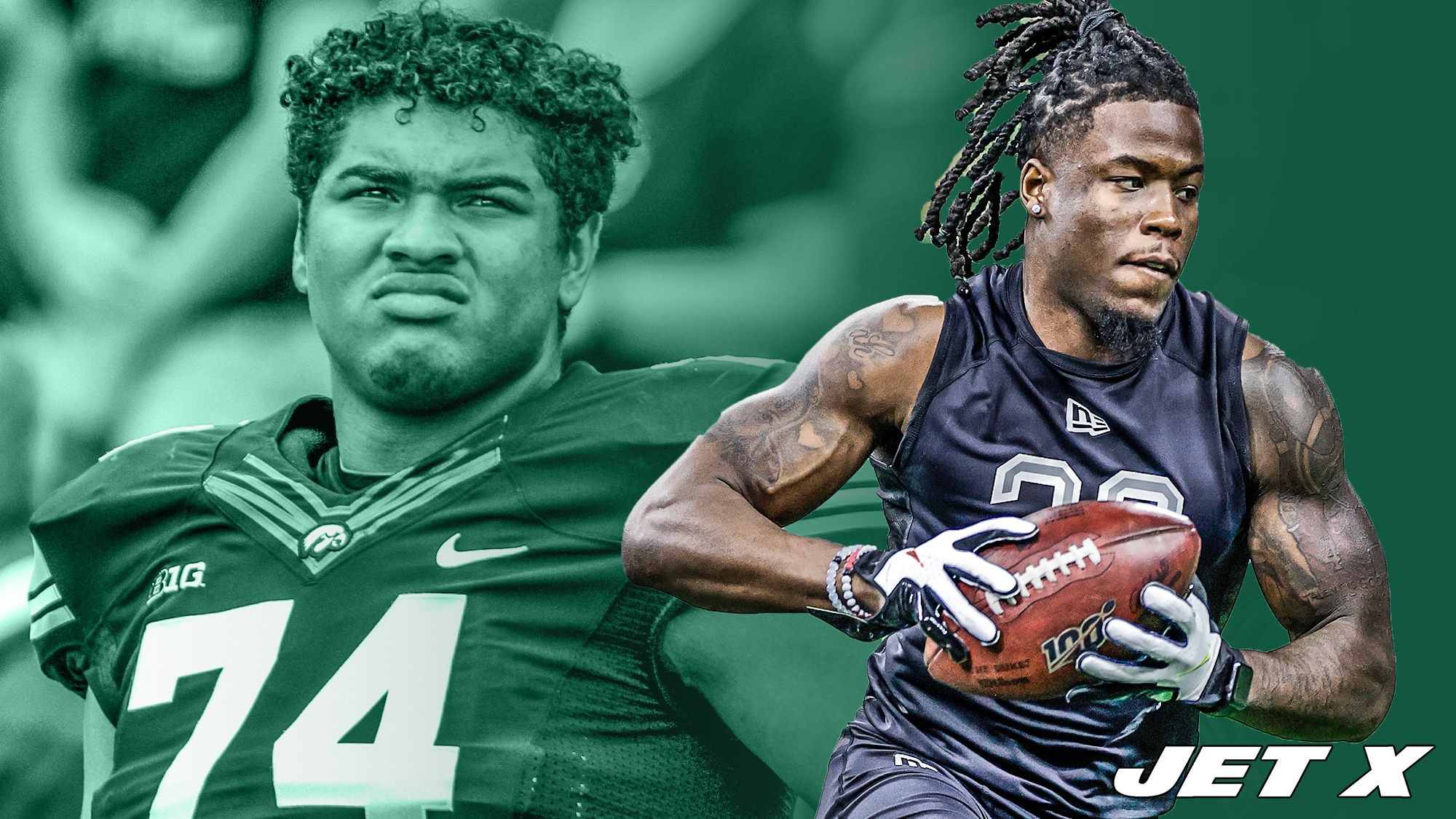 Jerry Jeudy, Tristan Wirfs