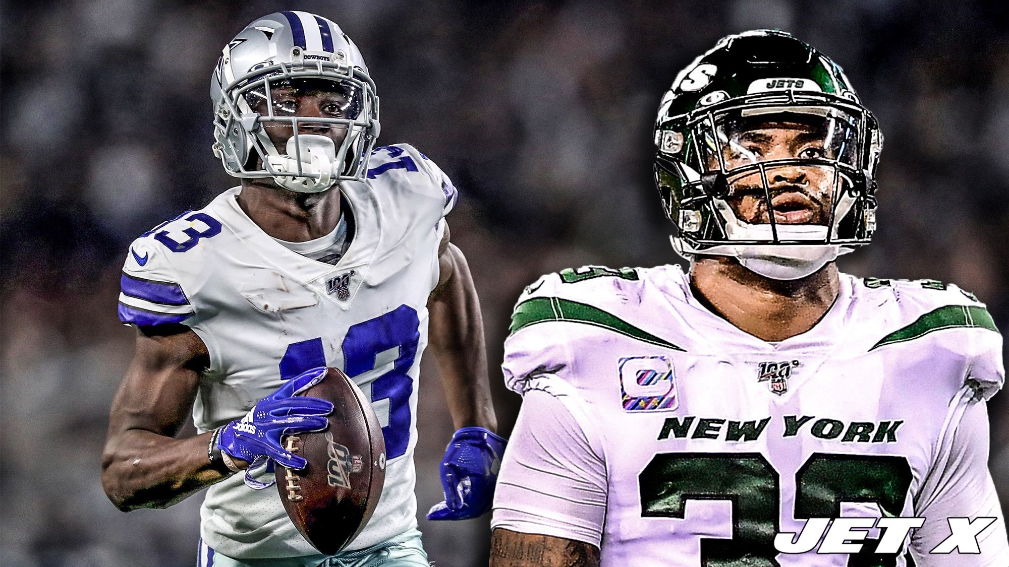Jamal Adams and Michael Gallup