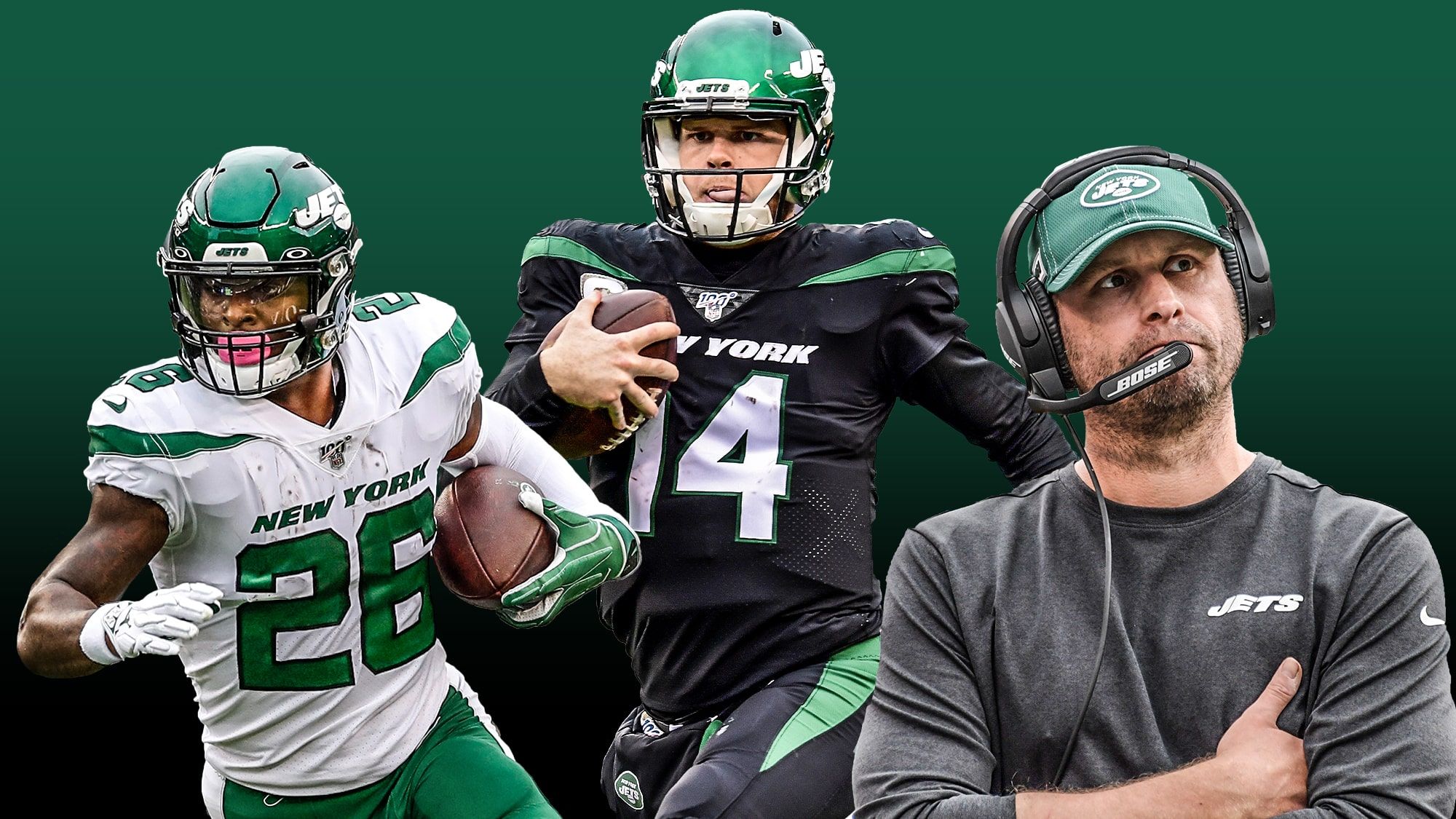 Le'Veon Bell and Sam Darnold