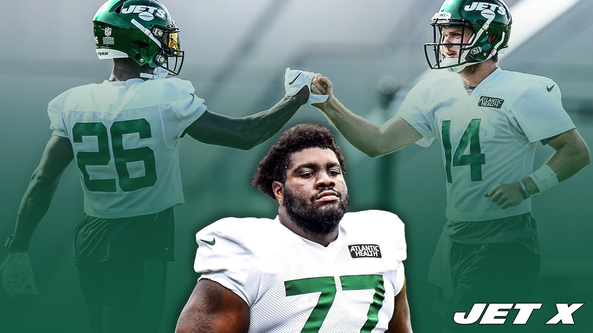 Mekhi Becton, Le'Veon Bell, Sam Darnold