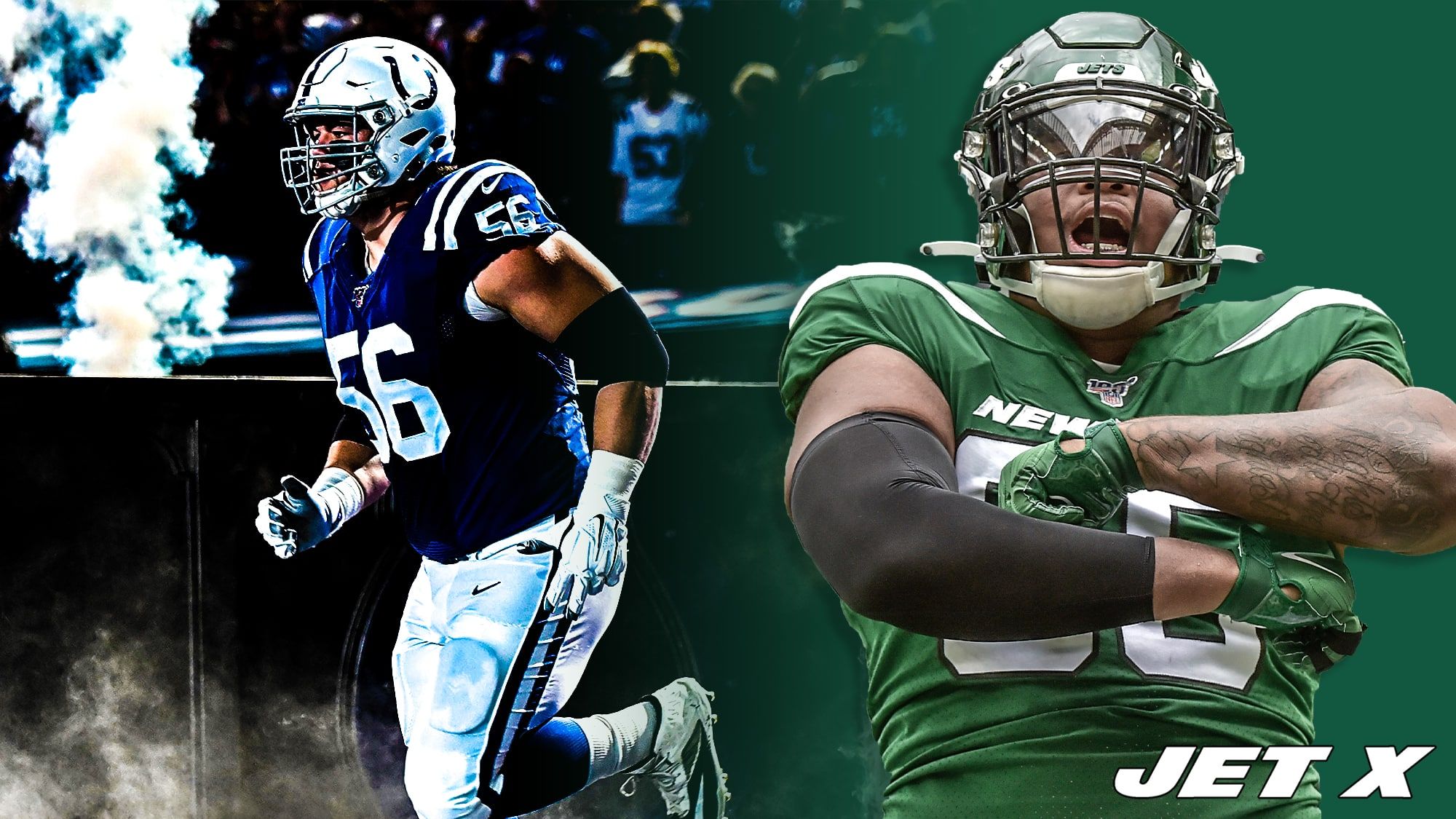 Quenton Nelson and Quinnen Williams