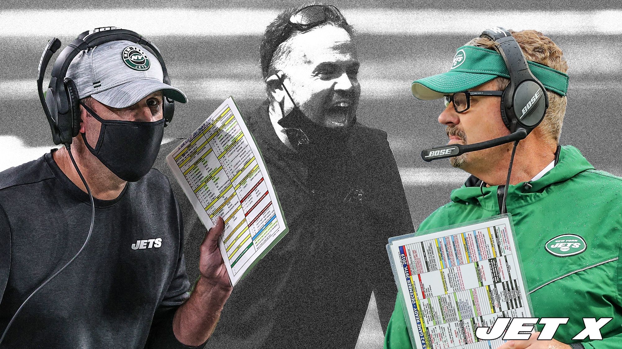 Adam Gase, Matt Rhule, Gregg Williams