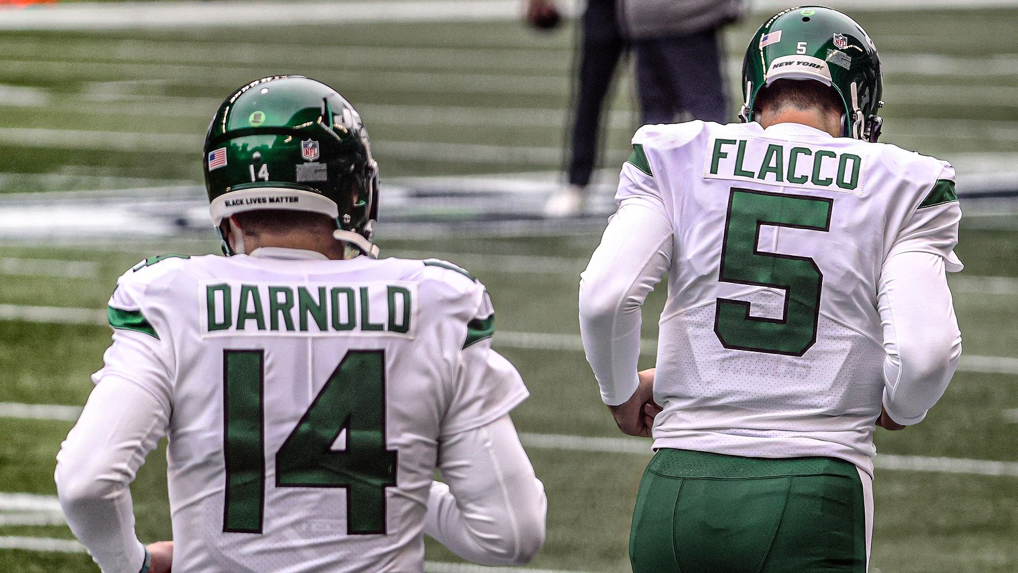 Sam Darnold, Joe Flacco