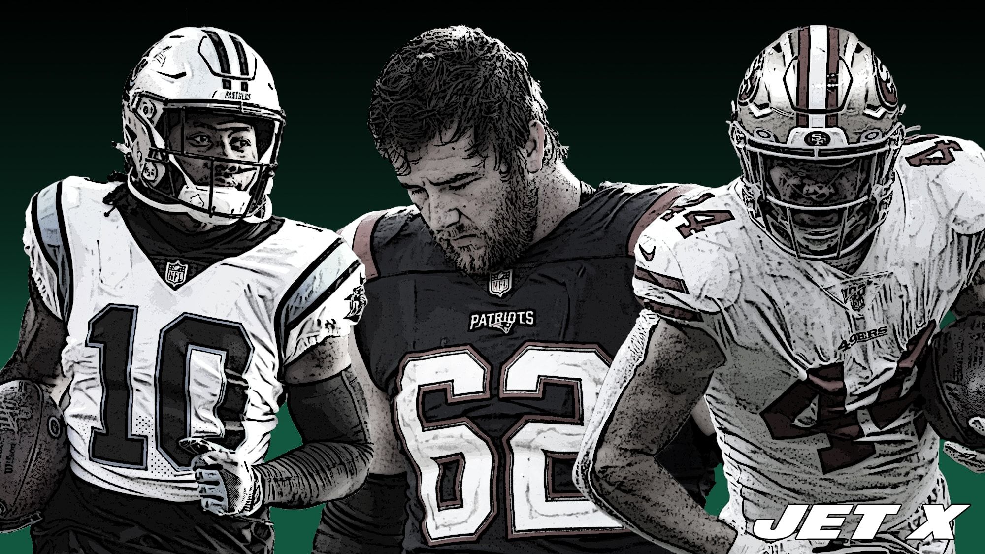 Curtis Samuel, Joe Thuney, Kyle Juszczyk