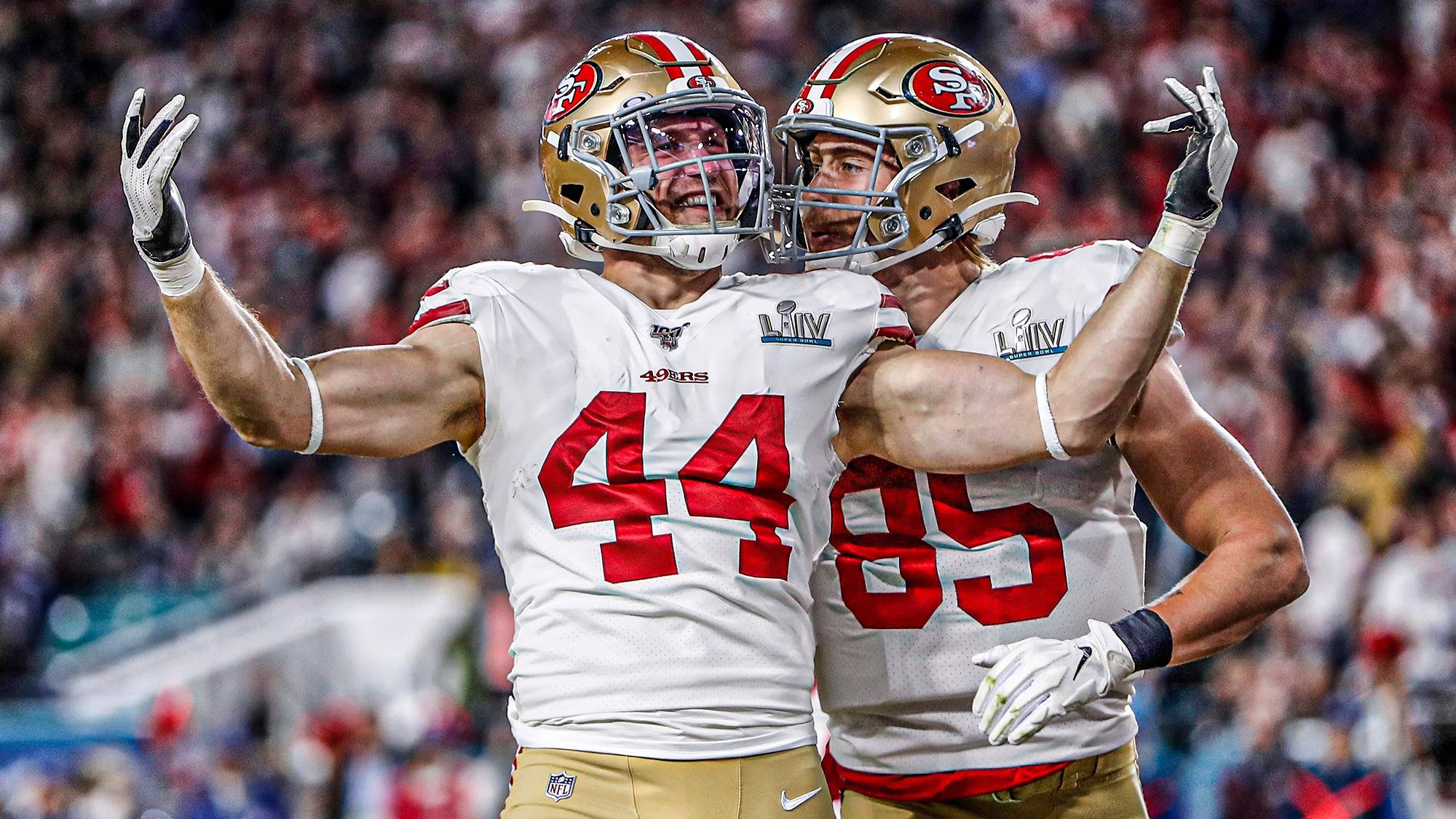 Kyle Juszczyk, George Kittle